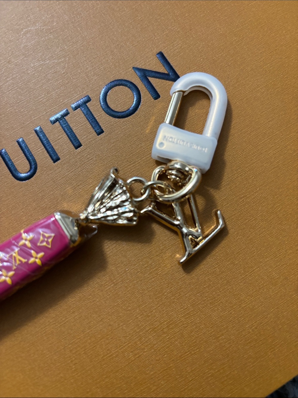 LV Candy Wrapper Charm/Keychain - Picture 2 of 3